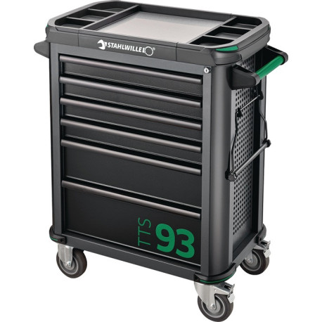 Atelierwa. 93/157QR L877xP481xH1000mm 500kg 6 tiroirs 157 pièces tôle d'acier STAHLWILLE