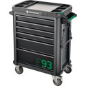 Atelierwa. 93/157QR L877xP481xH1000mm 500kg 6 tiroirs 157 pièces tôle d'acier STAHLWILLE