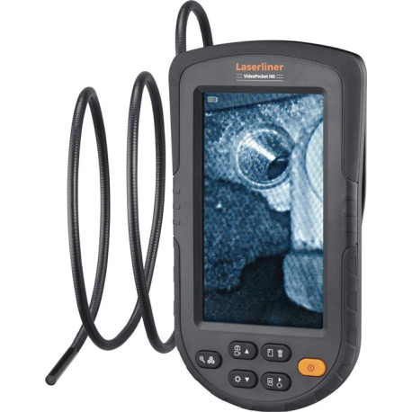 Système d'inspection vidéo Câble VideoPocket HD Tête de caméra L.1m D.5.2mm LASERLINER