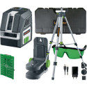 Laser lignes croisées PocketCross Laser 2G ± 3,5 degrés ± 0,3 mm/m trépied compact 55m