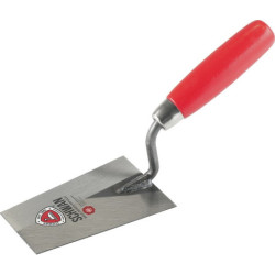 Truelle à plâtrer Berner L.265mm l.85mm antirouille avec manche souple (par 10)