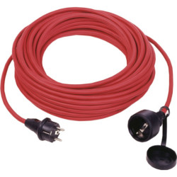 Rallonge de contact de protection 16 A 230 V 3x1,5mm² 50m H07RN-F IP44 WEINGÄRTNER