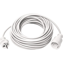 Rallonge de contact de protection 16 A 230 V 3x1,5mm² 3m H05VV-F
