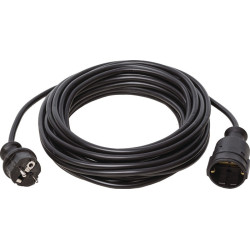 Rallonge de contact de protection 16 A 230 V 3x1,5mm² 10m H05VV-F
