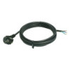 Câble de raccordement H05VV-F 3G1,5mm² fiche coudée 3m WEINGÄRTNER