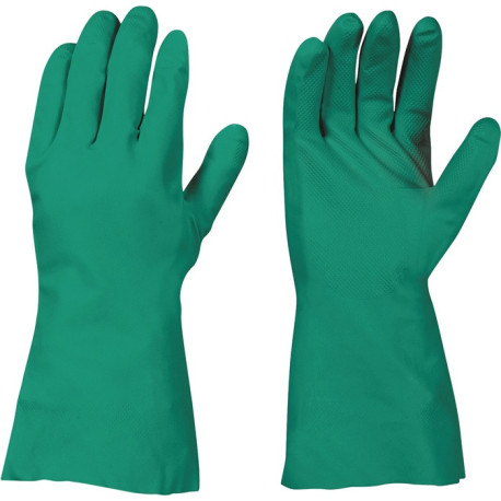 Gant de protection chimique CLASSIC VANCOUVER taille 10 vert EN420/EN388/EN374 (Par 12)