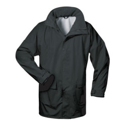 Veste de pluie stretch LUND taille XXL noir NORVÈGE