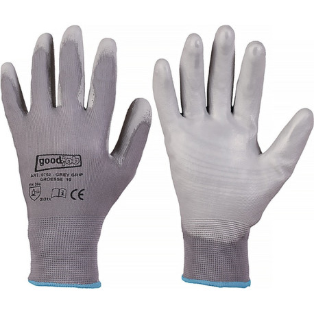 Gant GRIS GRIP taille 11 gris EN 420/EN 388 PSA II GOODJOB (Par 12)
