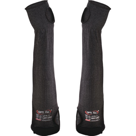 Protège-bras BUENOS AIRES 45cm noir-mélange EN388/EN407 PSA II OPTIFLEX (Par 10)
