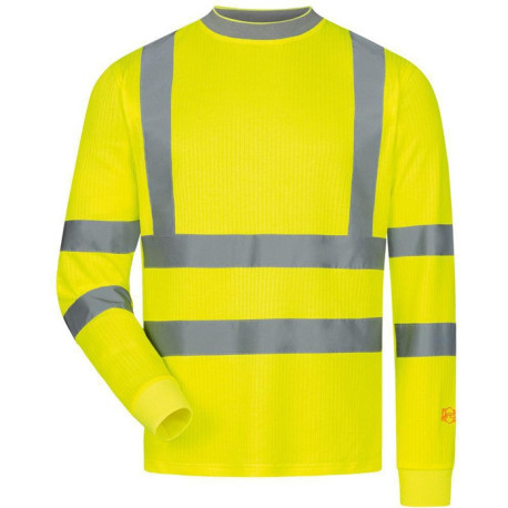 T-shirt haute visibilité manches longues OLEAS taille M (50/52) jaune SAFESTYLE