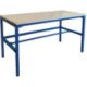 Table d'emballage L2000xP800xH850mm plan de travail en résine mélamine GEWA