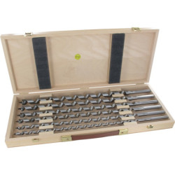 Jeu de forets hélicoïdaux D.10.12.14.16.18.20mm longueur utile 380mm 6 pans