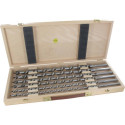 Jeu de forets hélicoïdaux D.10.12.14.16.18.20mm longueur utile 380mm 6 pans