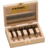 Jeu de forets Forstner Bormax HM 5 pièces D.15.20.25.30.35mm FAMAG