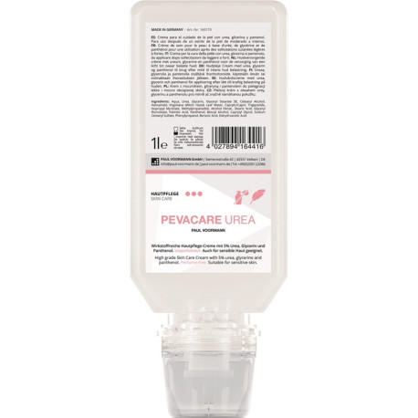Crème de soin Pevacare UREA 1l flacon souple non parfumé PAUL VOORMANN