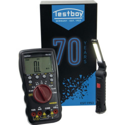 Multimètre TB 316 BLACK EDITION 600 mV-600 V AC.600 mV-600 V DC TRUE RMS TESTBOY