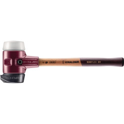 Marteau souple SIMPLEX L.490mm tête D.80mm HO HALDER