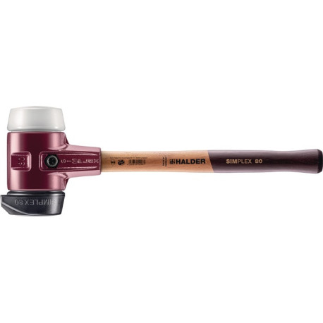 Marteau souple SIMPLEX L.490mm tête D.80mm HO HALDER