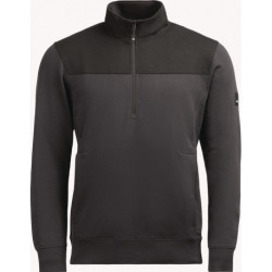 Sweat zippé ROB taille M anthracite-noir FHB