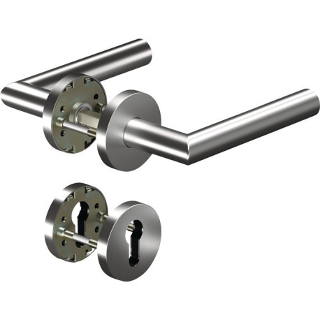 Poignée porte CORE+8906 8mm/6501/7122 WC ER VA rd.Gauche/Droite D/D OGRO
