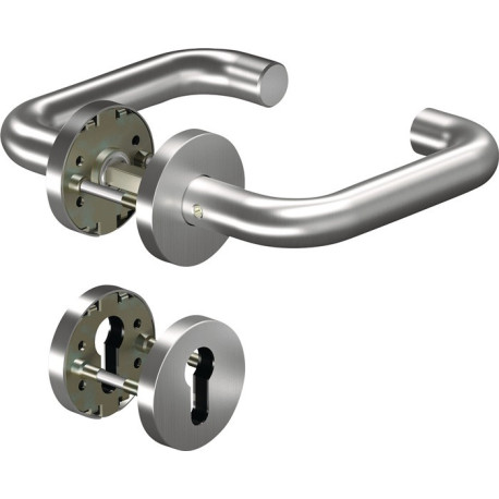 Poignée porte CORE+8100 8mm/6501/6612 PZ ER VA forme U Gauche/Droite D/D OGRO