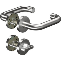 Poignée porte CORE+8100 8mm/6501/7122 WC ER VA forme U Gauche/Droite D/D OGRO