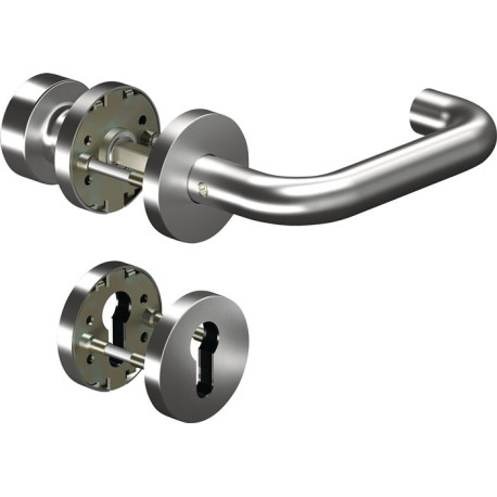 Ensemble FS CORE+8100/3020/6501/6612 Alu.AL D/K TS 38-63mm PZ rd.Gauche/Droite OGRO