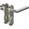 Poignée porte FS CORE+8906/3020/7051K VA ER/mat D/K TS 38-63mm PZ rd OGRO