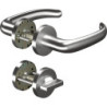 Poignée porte CORE+8999 8mm/6501/7122 WC AL Alu.U-forme Gauche/Droite D/D OGRO