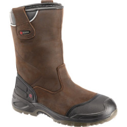Bottines de sécurité Hercules taille 46 marron S3 SRC WR EN20345 cuir BAAK