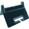 Pied d'angle de protection de bord L.90x90mm avec fente 4 pièces/jeu DOLEZYCH
