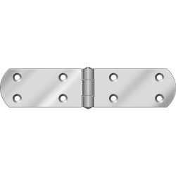 Convoyeur de caisses B.ouvert200mm S.1.8mm STA bleu chroma.Français 20 HOHAGE (Par 20)