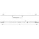 Têtière en U Multisafe 855R U-St.24mm L.648mm Surface galvanisée/Fuhr argent STA FUHR
