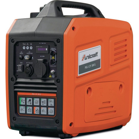 Groupe électrogène à onduleur PG-I 21 SR-S 1,8 kW essence UNICRAFT