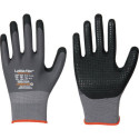 Gants LeiKaFlex 1467 taille 8 gris EN 420+ EN 388+EN 407 PSA II LEIPOLD (Par 12)