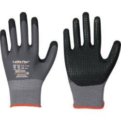 Gants LeiKaFlex 1467 taille 9 gris EN 420+ EN 388+EN 407 PSA II LEIPOLD (Par 12)