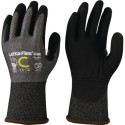 Gants de protection contre les coupures LeiKaFlex® CUT RL 1636 taille 8 gris/noir EN 388 PSA II (Par 12)