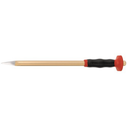 Burin pointu d'électricien, longueur totale : 250 mm, tige : 10 mm, RENNSTEIG