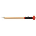 Burin pointu d'électricien, longueur totale : 250 mm, tige : 10 mm, RENNSTEIG