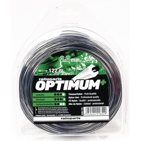 Fil de nylon Épaisseur de fil optimale 2,0 mm Longueur du fil 122 m