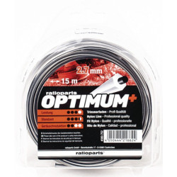 Fil de nylon Épaisseur de fil optimale 2,7 mm Longueur du fil 15 m RATIOPARTS
