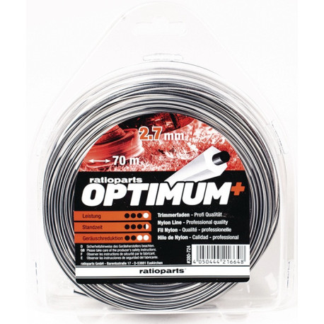 Fil de nylon Épaisseur de fil optimale 2,7 mm Longueur du fil 70 m
