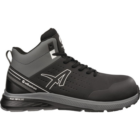 Chaussures de sécurité Vigor 2 Impulse Noir Mid taille 42 gris S3S EN ISO 20345:2022