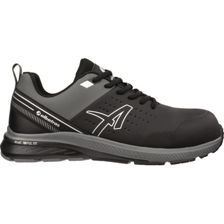 Chaussure de sécurité Vigor 2 Impulse Noir Basse taille 40 gris S3S