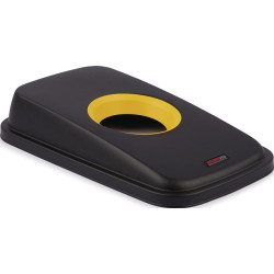 Couvercle PP-CP-70 jaune B290 pour collecteur de recyclage 55/70l pour insert de bouteille ROTHO