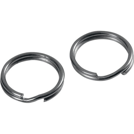 Porte-clés ID 10mm AD 12mm STA vern. (Par 100)