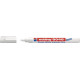 Marqueur permanent industriel 8046 blanc trait largeur 1-3mm pointe ronde EDDING (par 10)