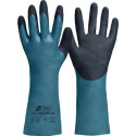 Gants chimiques Green Barrier Grip taille 9 vert/noir EN 388.EN 374 (Par 12)