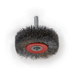Brosse ronde D.80mm épaisseur fil 0,2mm VA 19mm 15000min OSBORN