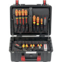 Mallette à outils d'électricien R21652089 88 pièces GEDORE RED
